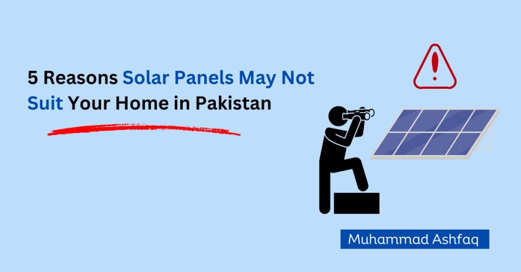 solar panels not suit your home