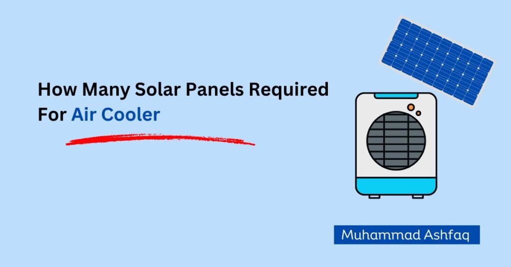 how many panels needed for air cooler