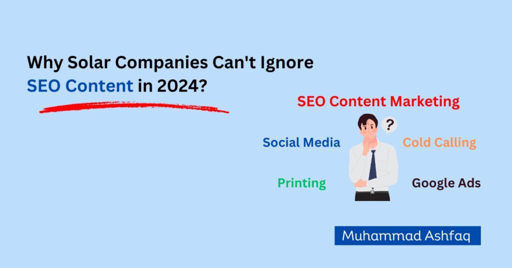 why solarcompanies cant ignore seo