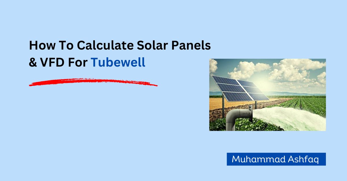 tubewll solar in Pakistan