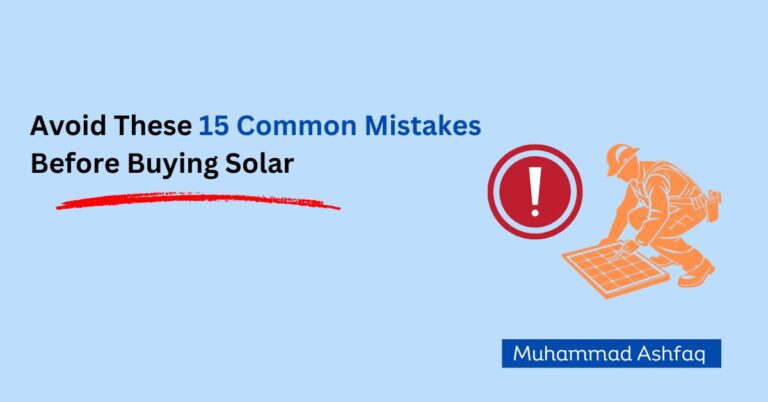 Guides to avoid mistakes before buying solar