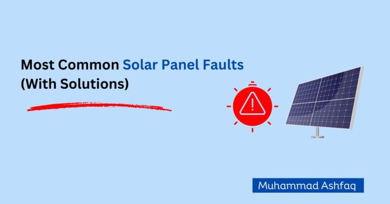 Solar Panel Faults guide