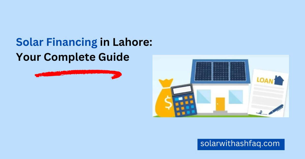 solar financing in lahore
