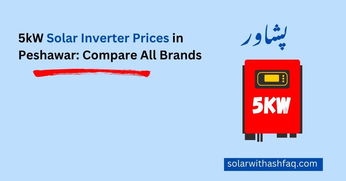 5kw solar inverter price peshawar