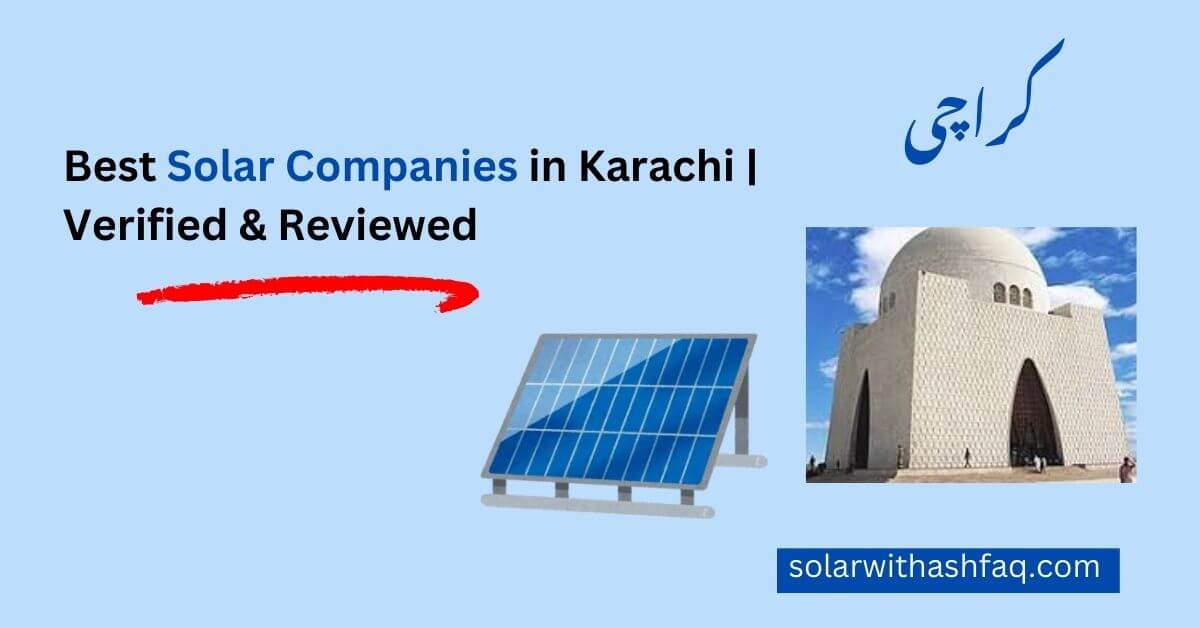 Best solar companies in karachi