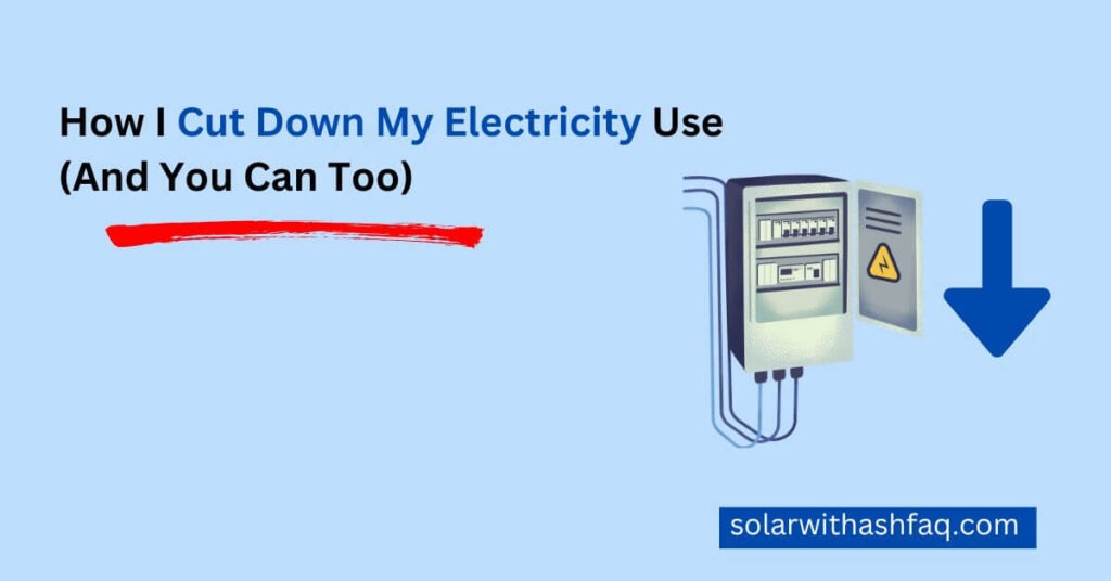 cut down electricity in pakistan