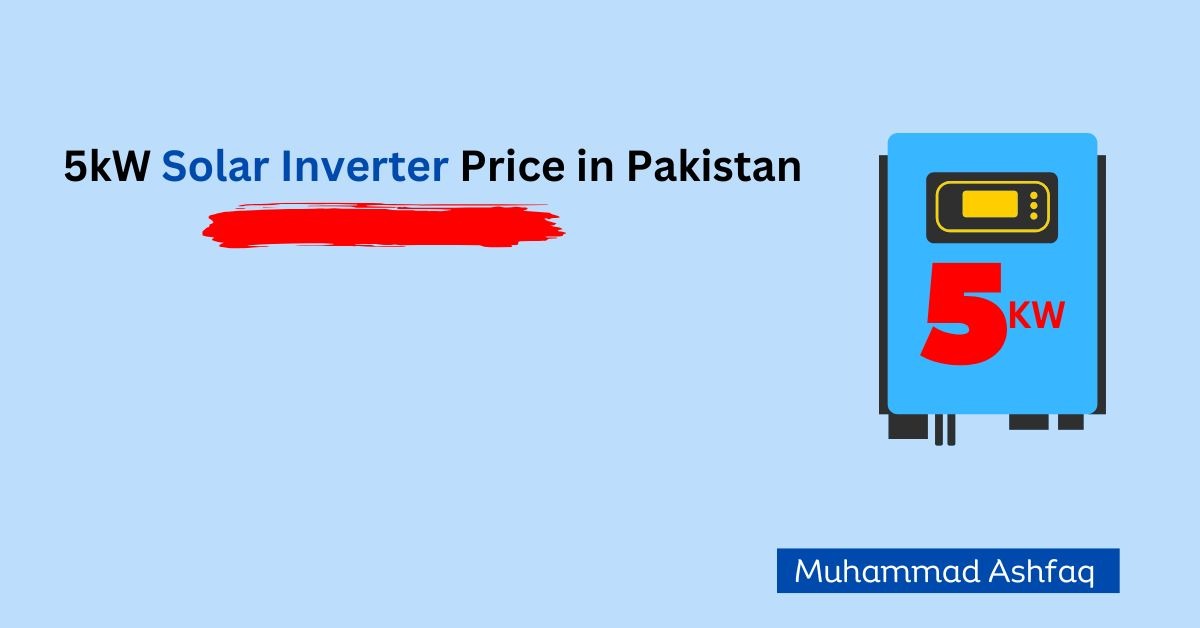 5kw solar inverter price pakistan